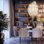 Carrowis Aluminium Chandelier-Moonnatur