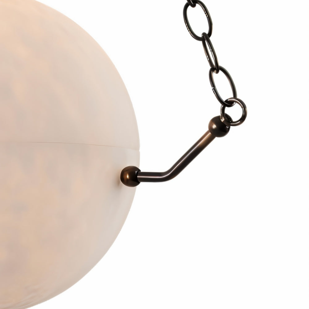 Weldenheath Alabaster Pendant Light-Moonnatur