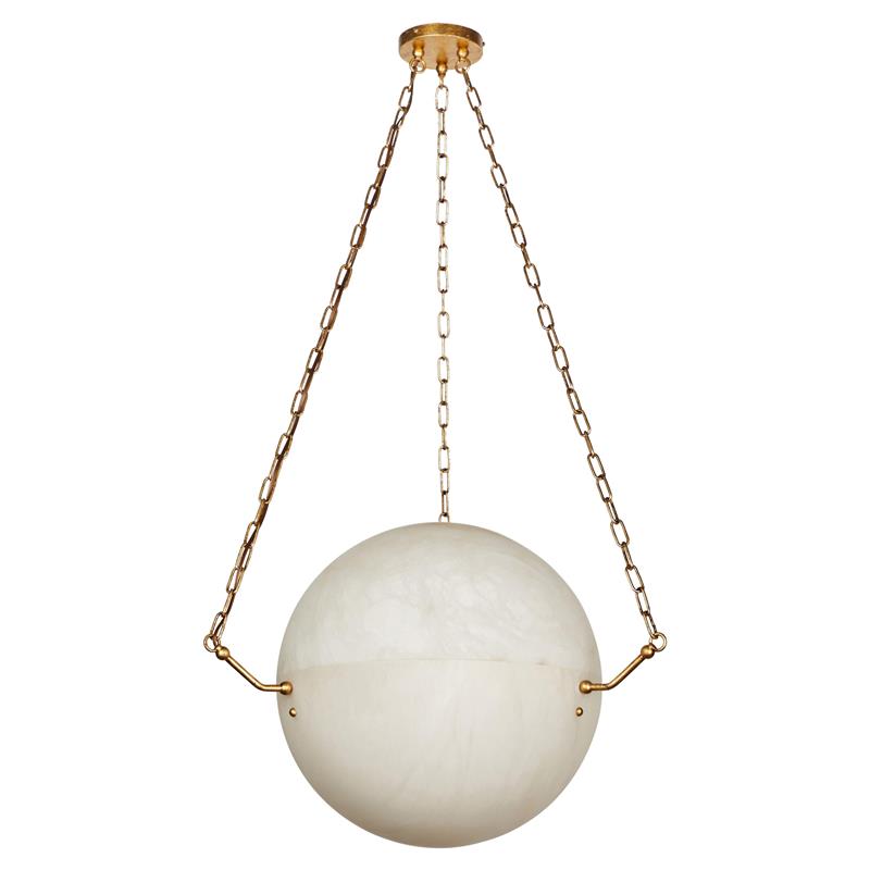 Weldenheath Alabaster Pendant Light-Moonnatur