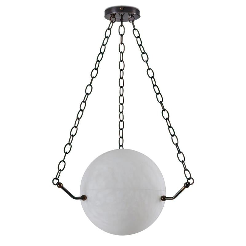 Weldenheath Alabaster Pendant Light-Moonnatur