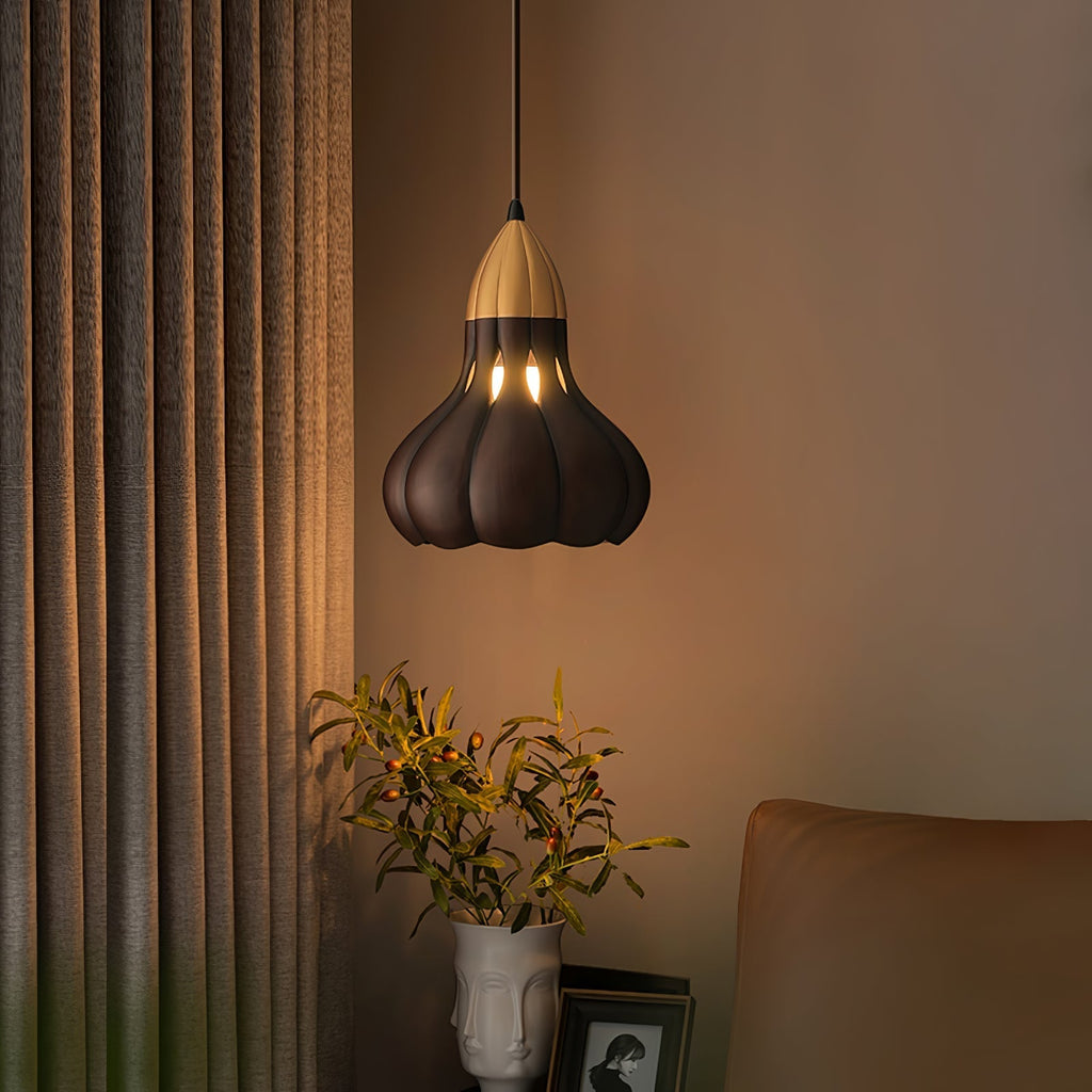 Lavenis Wood Pendant Light-Moonnatur