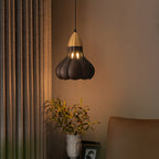 Lavenis Wood Pendant Light-Moonnatur