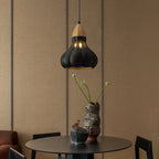 Lavenis Wood Pendant Light-Moonnatur