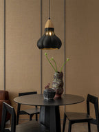 Lavenis Wood Pendant Light-Moonnatur