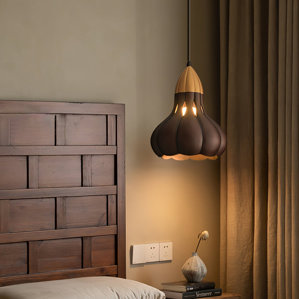 Lavenis Wood Pendant Light-Moonnatur