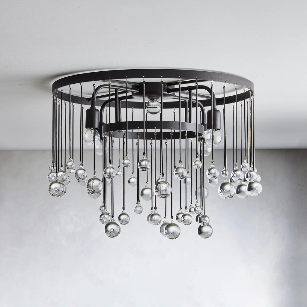 Vardenhaven Crystal Ceiling Light-Moonnatur