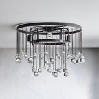 Vardenhaven Crystal Ceiling Light-Moonnatur