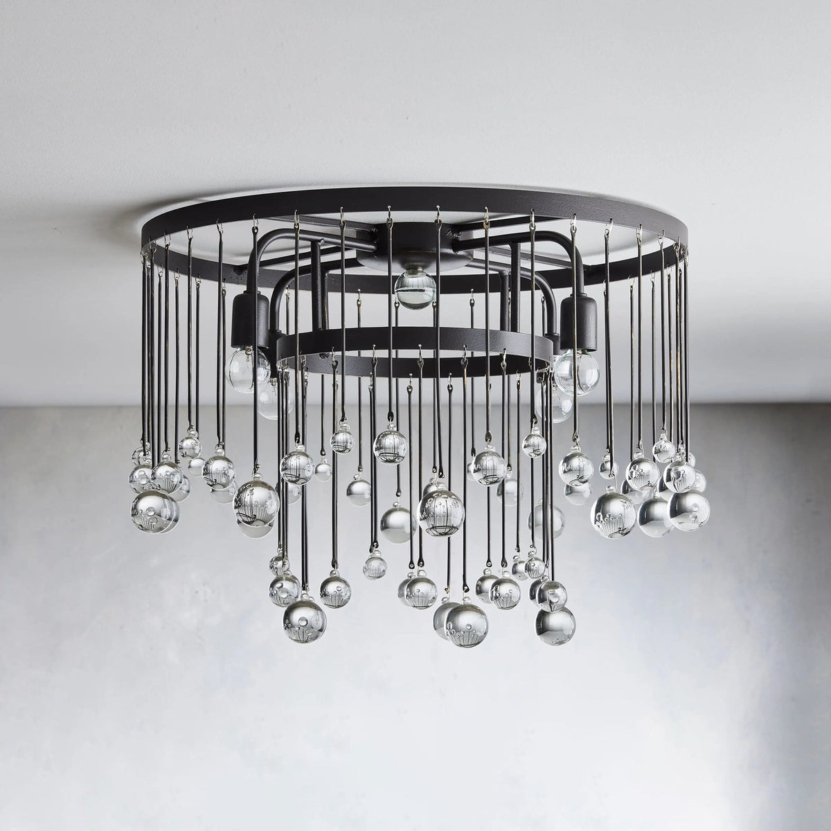 Vardenhaven Crystal Ceiling Light-Moonnatur