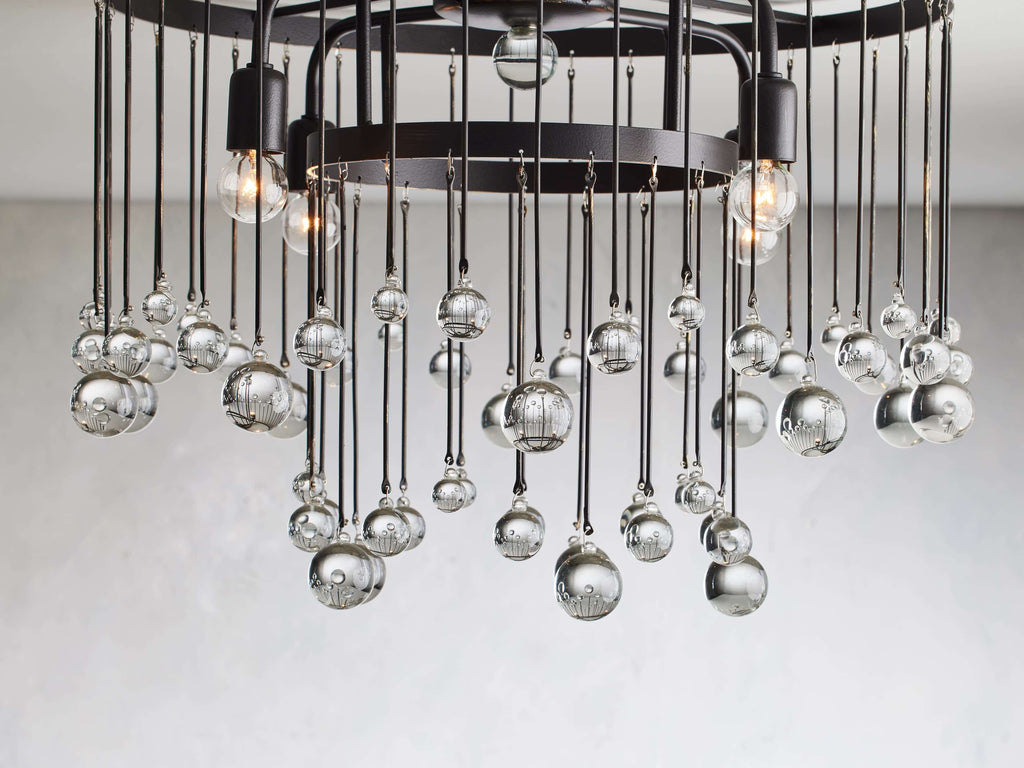 Vardenhaven Crystal Ceiling Light-Moonnatur
