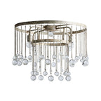 Vardenhaven Crystal Ceiling Light-Moonnatur