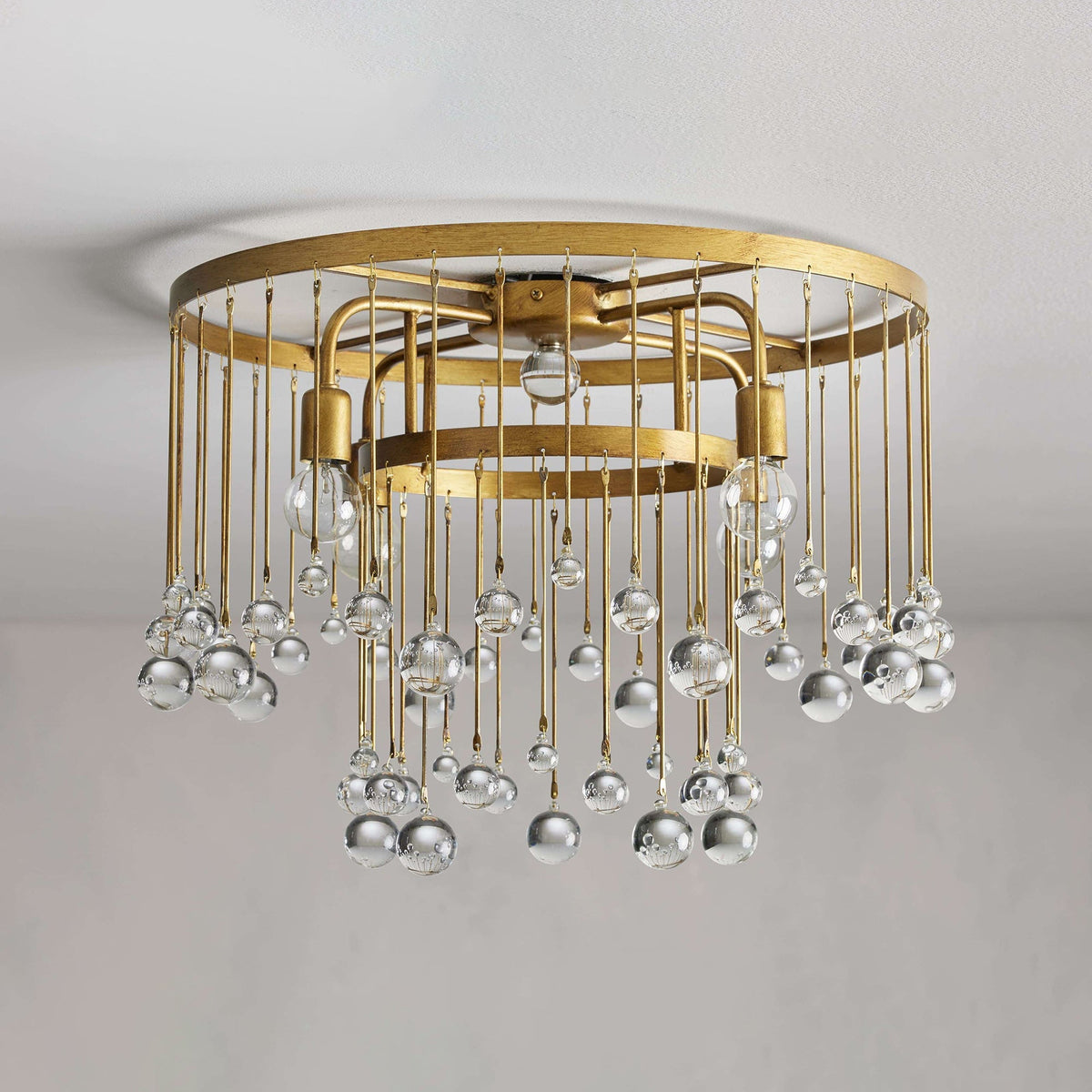 Vardenhaven Crystal Ceiling Light-Moonnatur