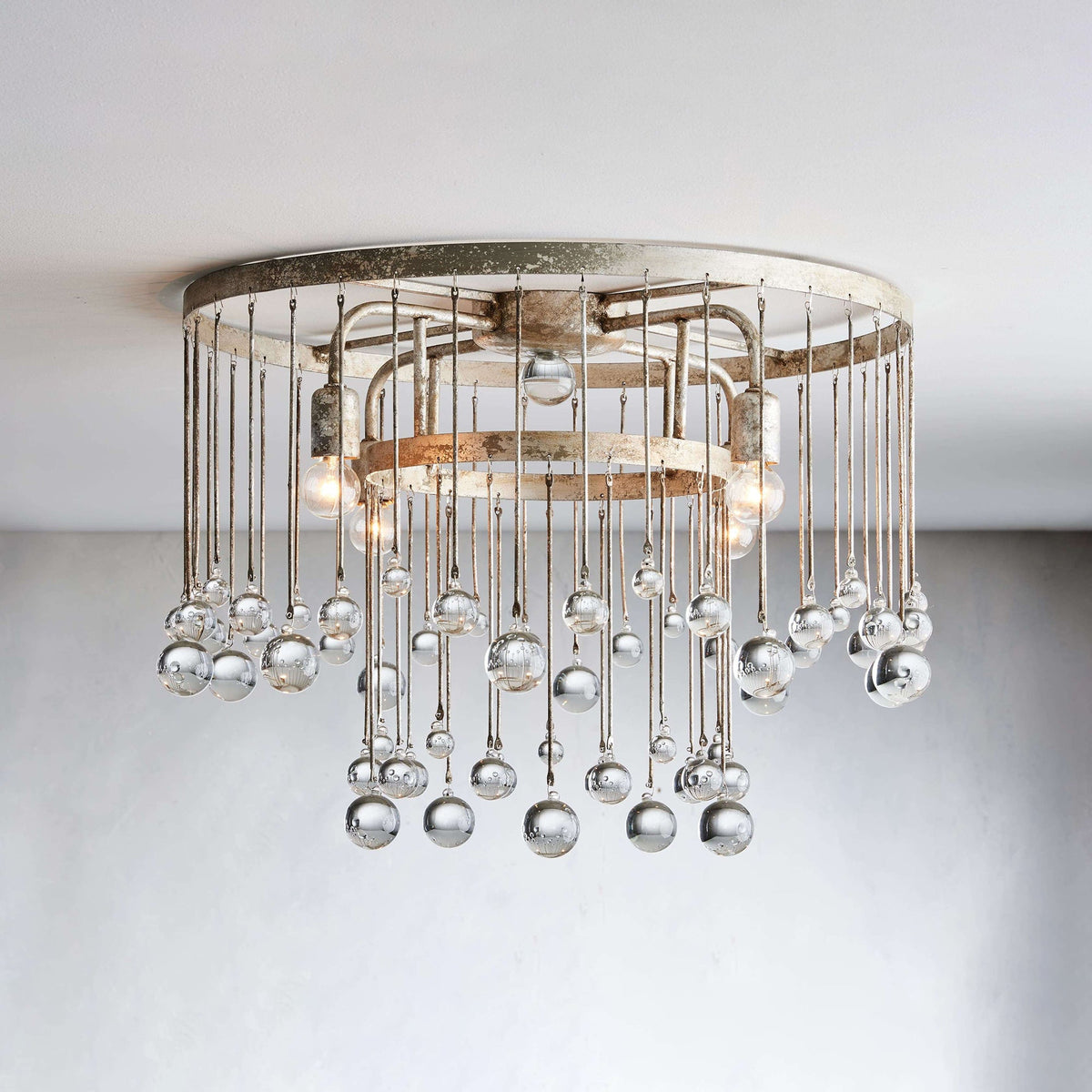 Vardenhaven Crystal Ceiling Light-Moonnatur