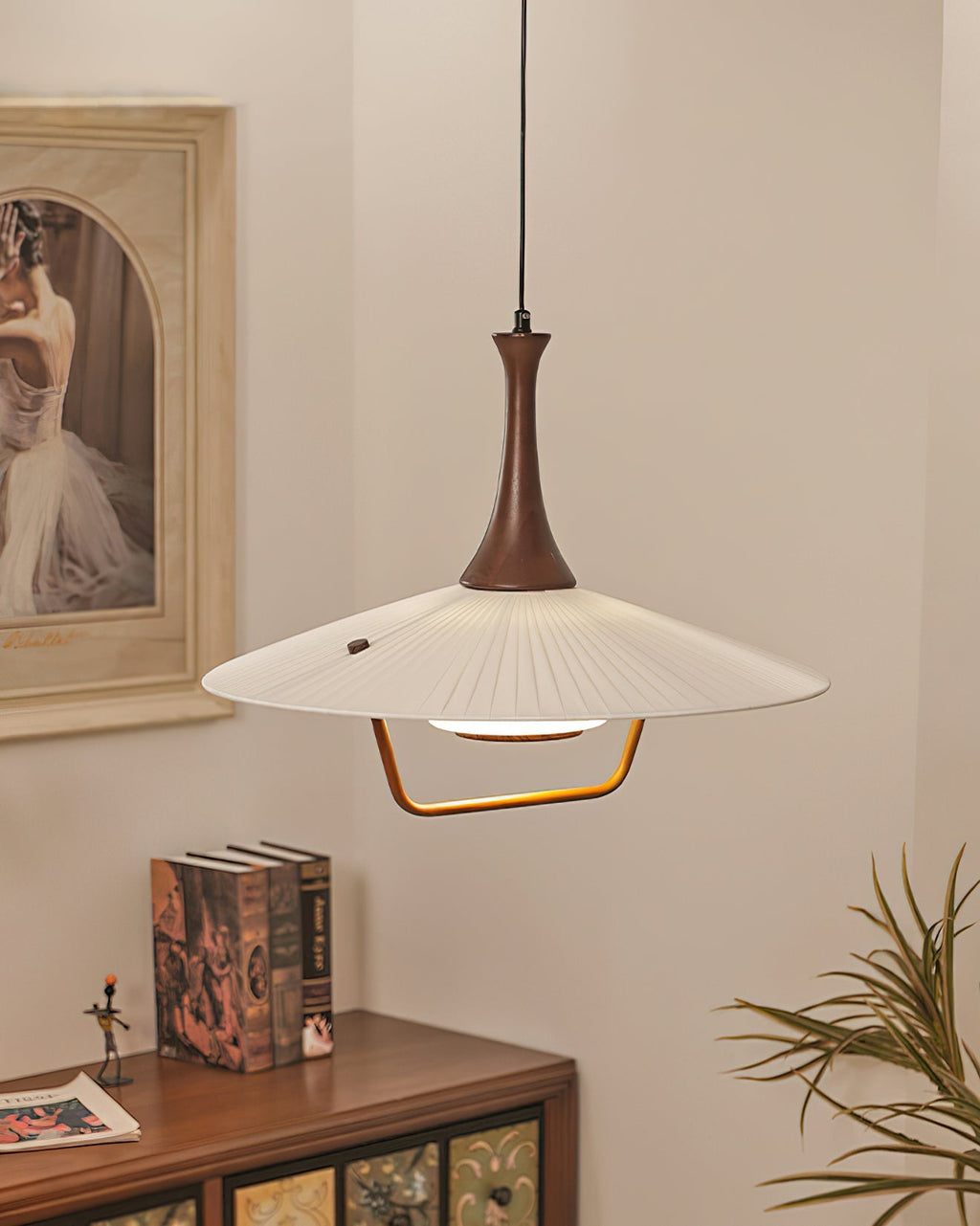 Farnelaelle Fabric Pendant Light-Moonnatur