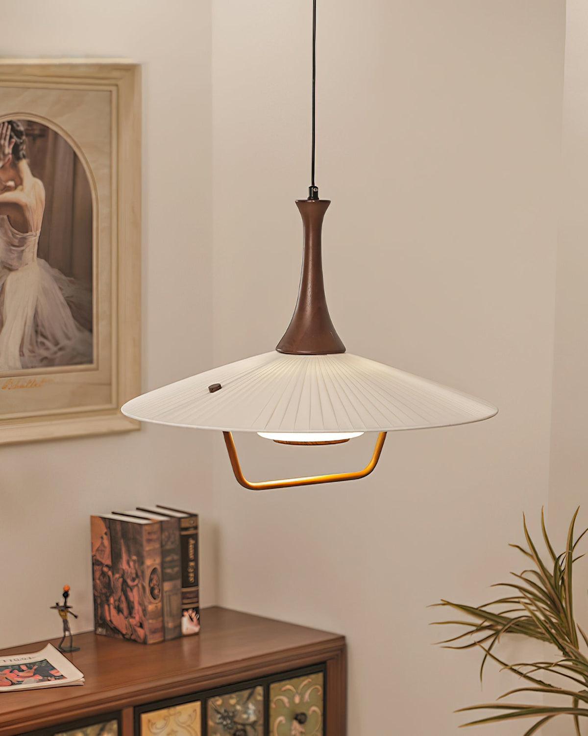 Farnelaelle Fabric Pendant Light-Moonnatur