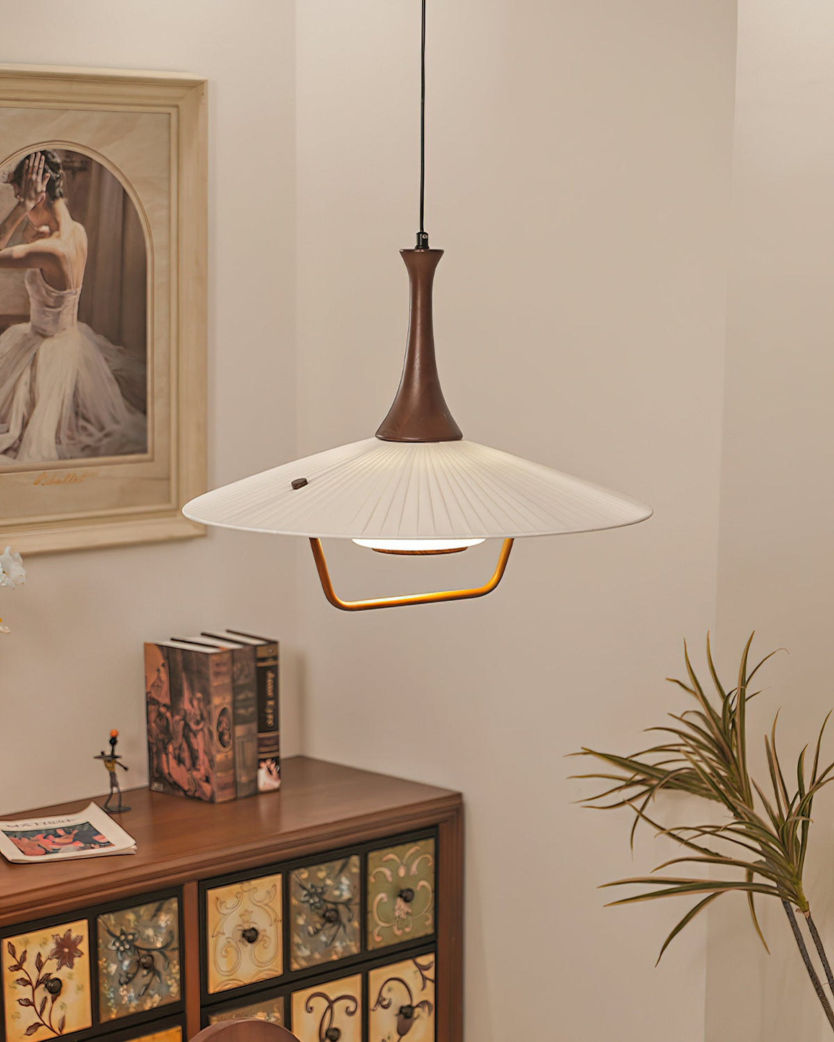 Farnelaelle Fabric Pendant Light-Moonnatur