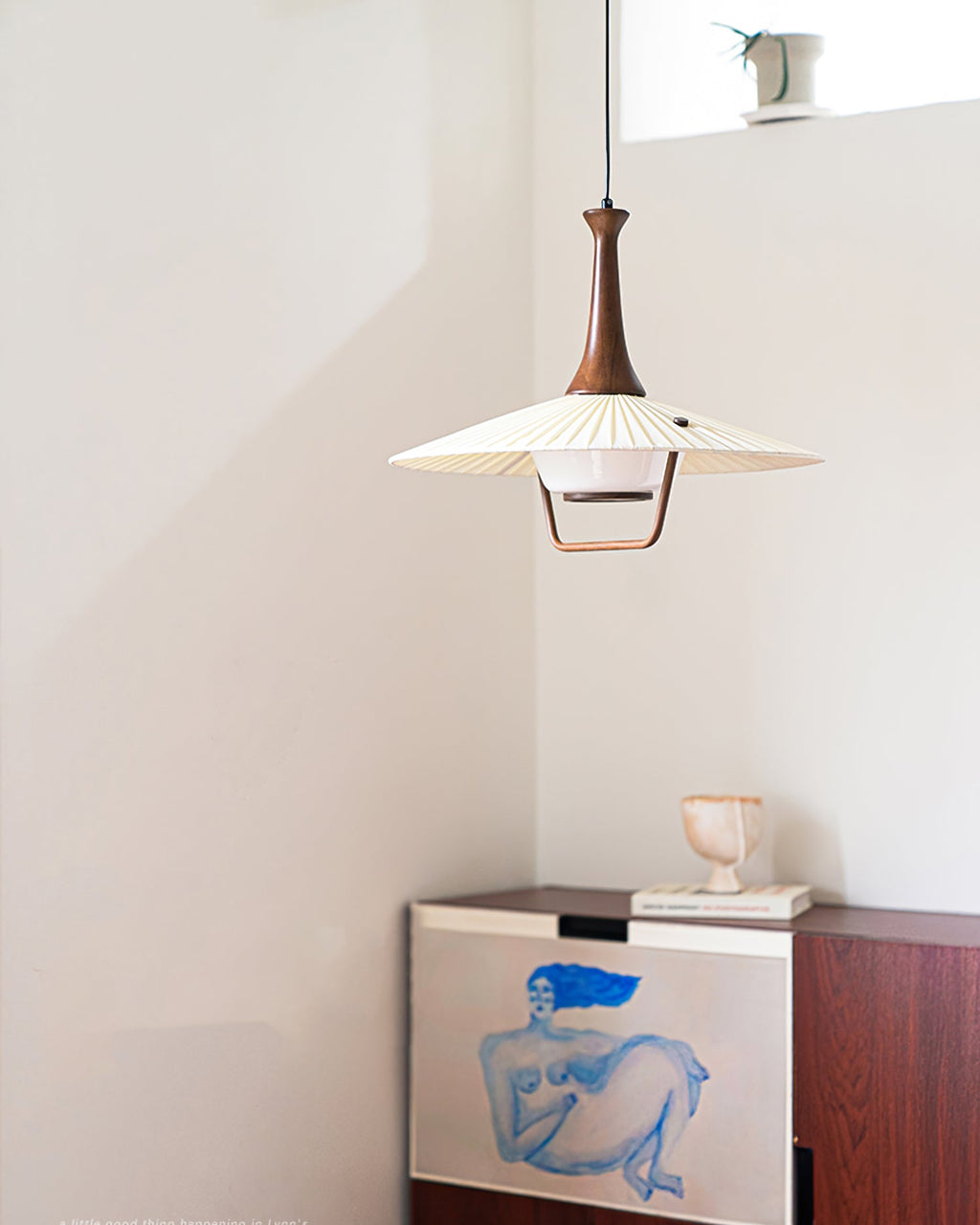 Farnelaelle Fabric Pendant Light-Moonnatur
