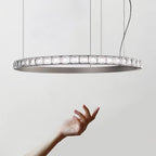 Ilvenwyn Glass Chandelier-Moonnatur