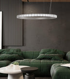 Ilvenwyn Glass Chandelier-Moonnatur