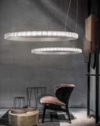Ilvenwyn Glass Chandelier-Moonnatur