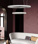 Ilvenwyn Glass Chandelier-Moonnatur