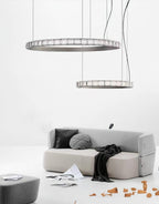 Ilvenwyn Glass Chandelier-Moonnatur