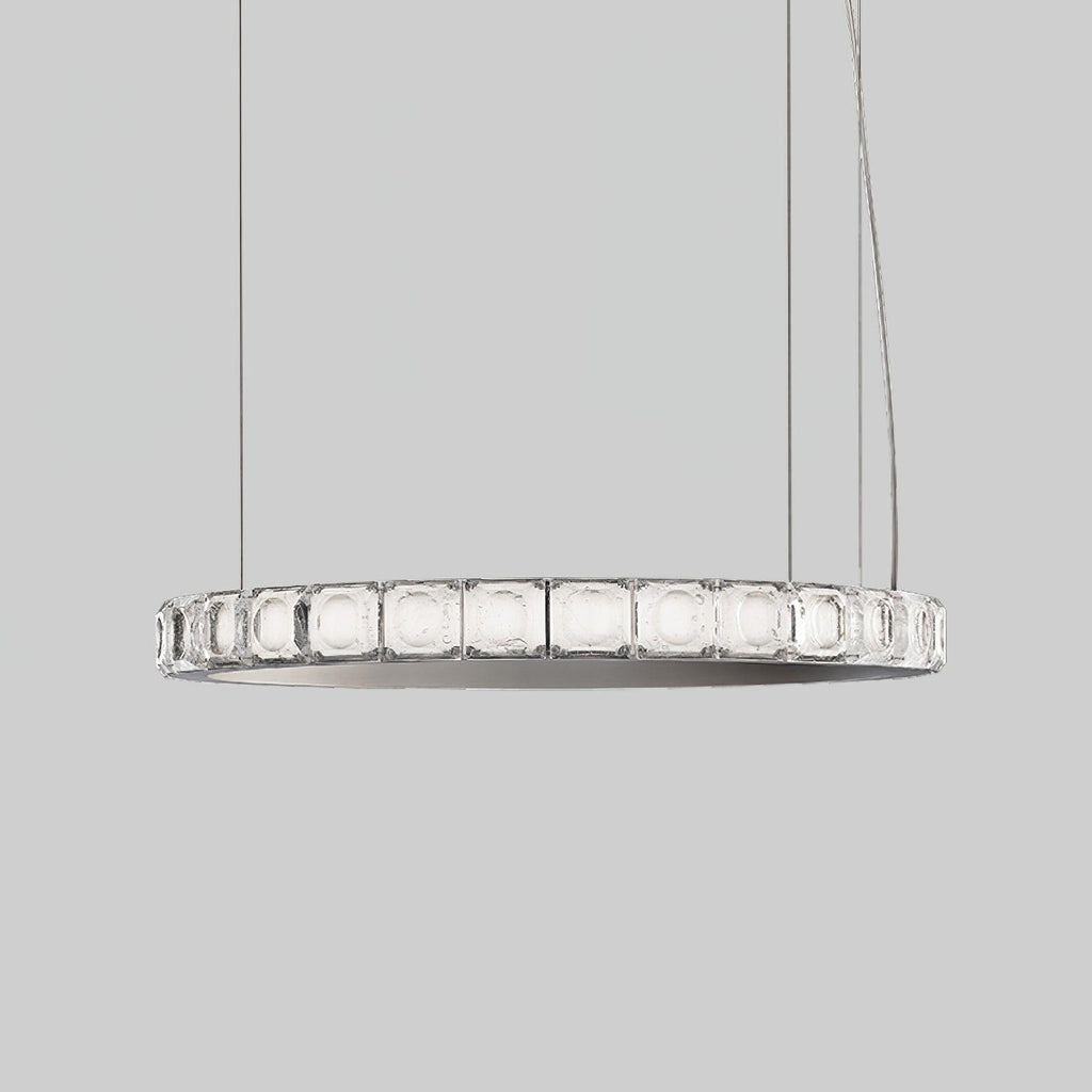 Ilvenwyn Glass Chandelier-Moonnatur