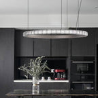Ilvenwyn Glass Chandelier-Moonnatur