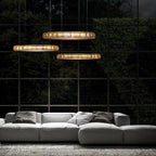 Ilvenwyn Glass Chandelier-Moonnatur
