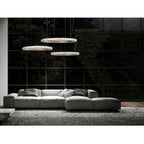 Ilvenwyn Glass Chandelier-Moonnatur