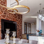 Ilvenwyn Glass Chandelier-Moonnatur