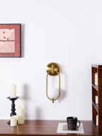 Glenwyn Glass Wall Light-Moonnatur