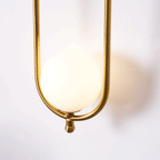 Glenwyn Glass Wall Light-Moonnatur