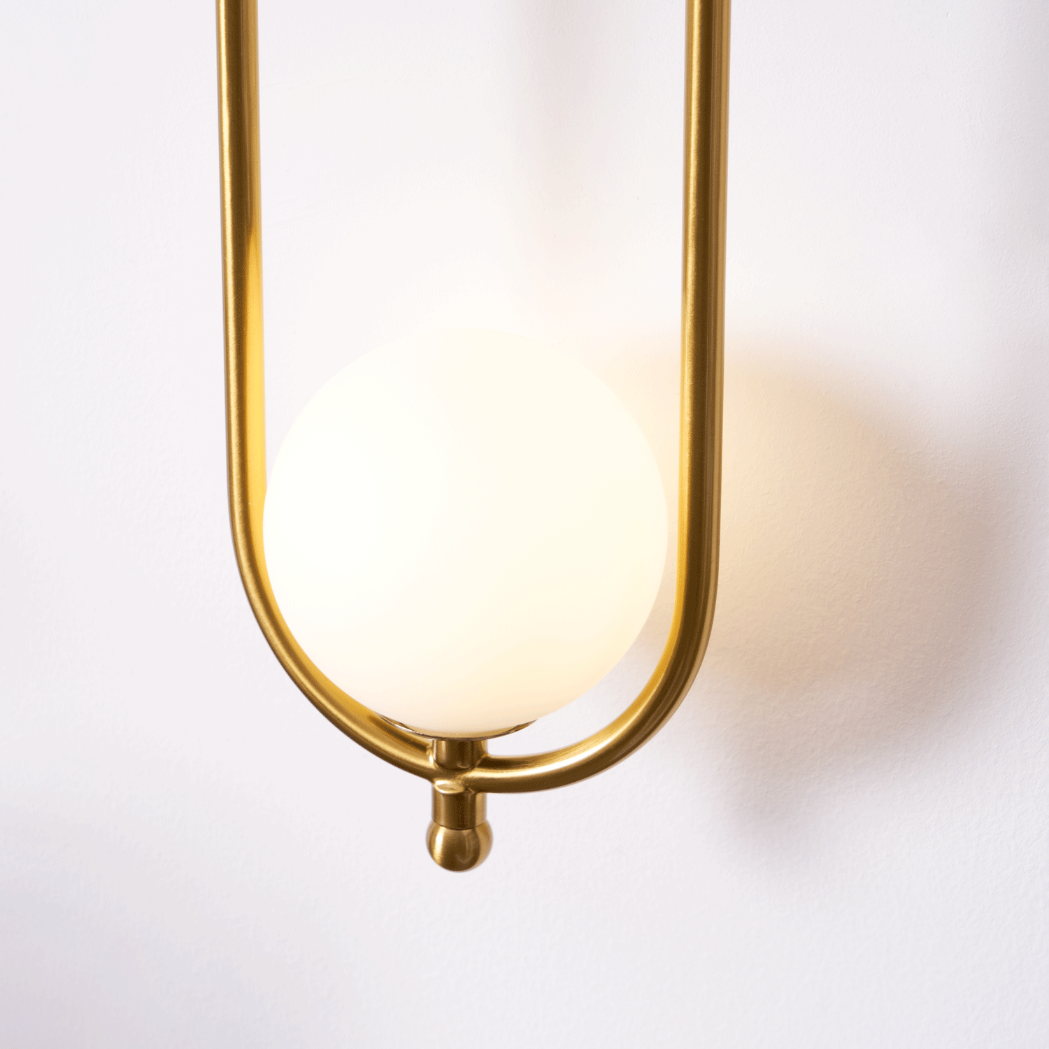 Glenwyn Glass Wall Light-Moonnatur
