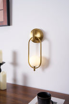 Glenwyn Glass Wall Light-Moonnatur