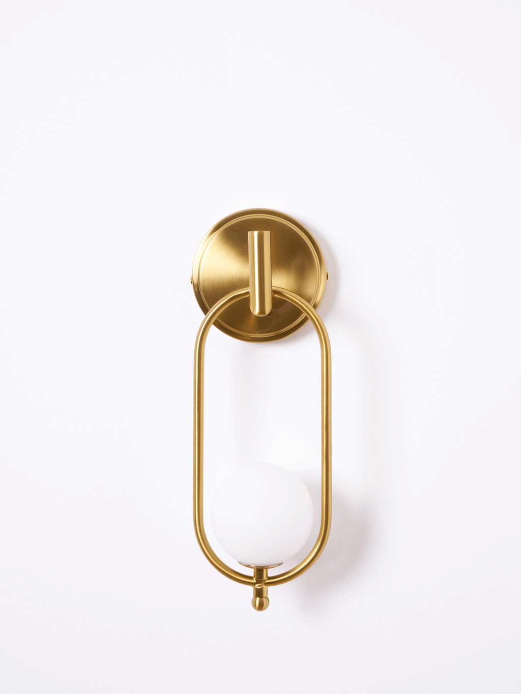 Glenwyn Glass Wall Light-Moonnatur