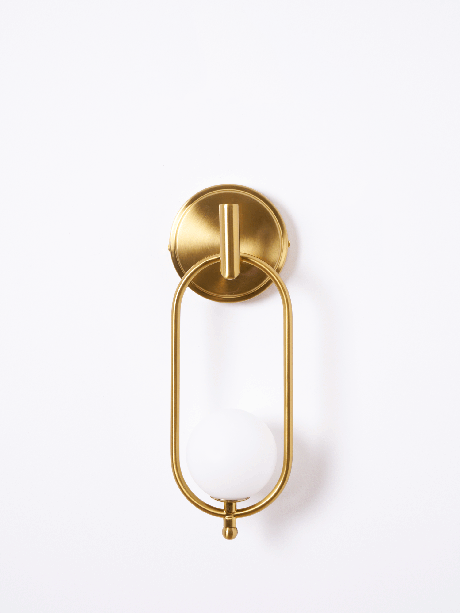 Glenwyn Glass Wall Light-Moonnatur