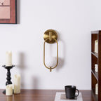 Glenwyn Glass Wall Light-Moonnatur