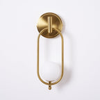 Glenwyn Glass Wall Light-Moonnatur