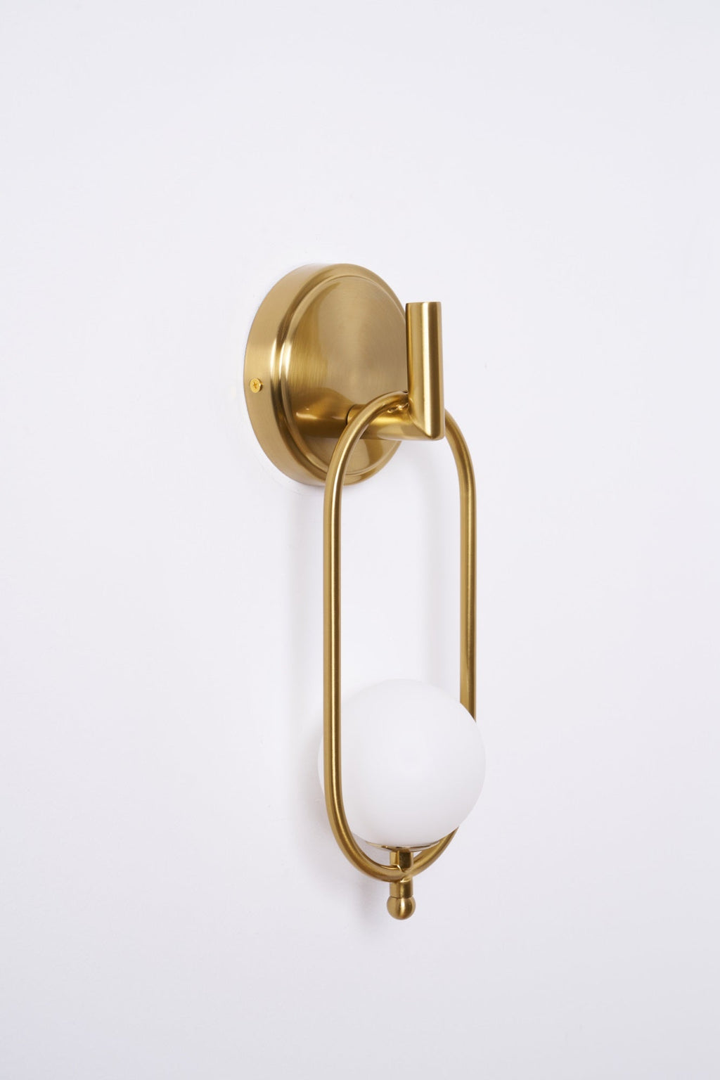 Glenwyn Glass Wall Light-Moonnatur