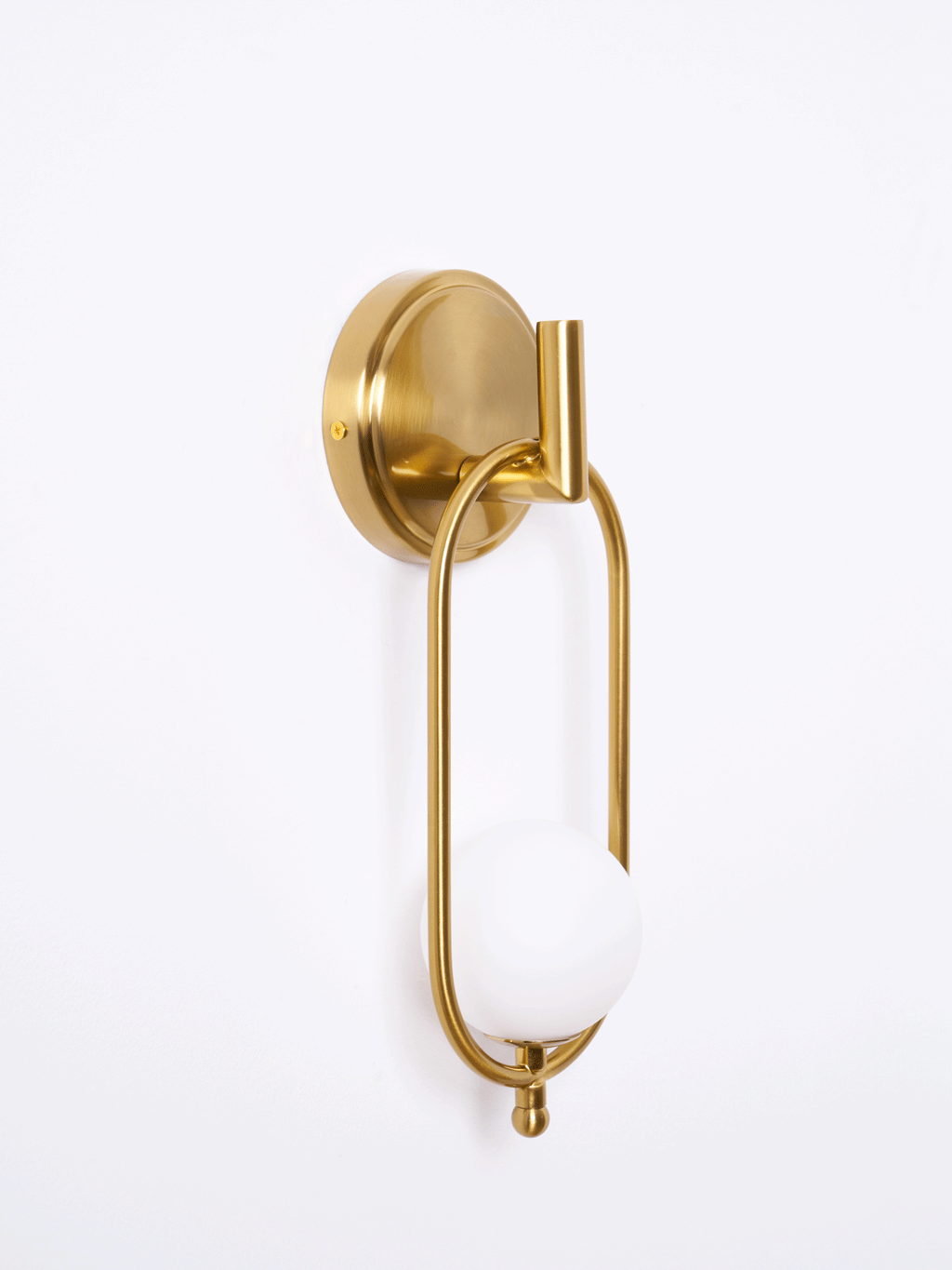 Glenwyn Glass Wall Light-Moonnatur