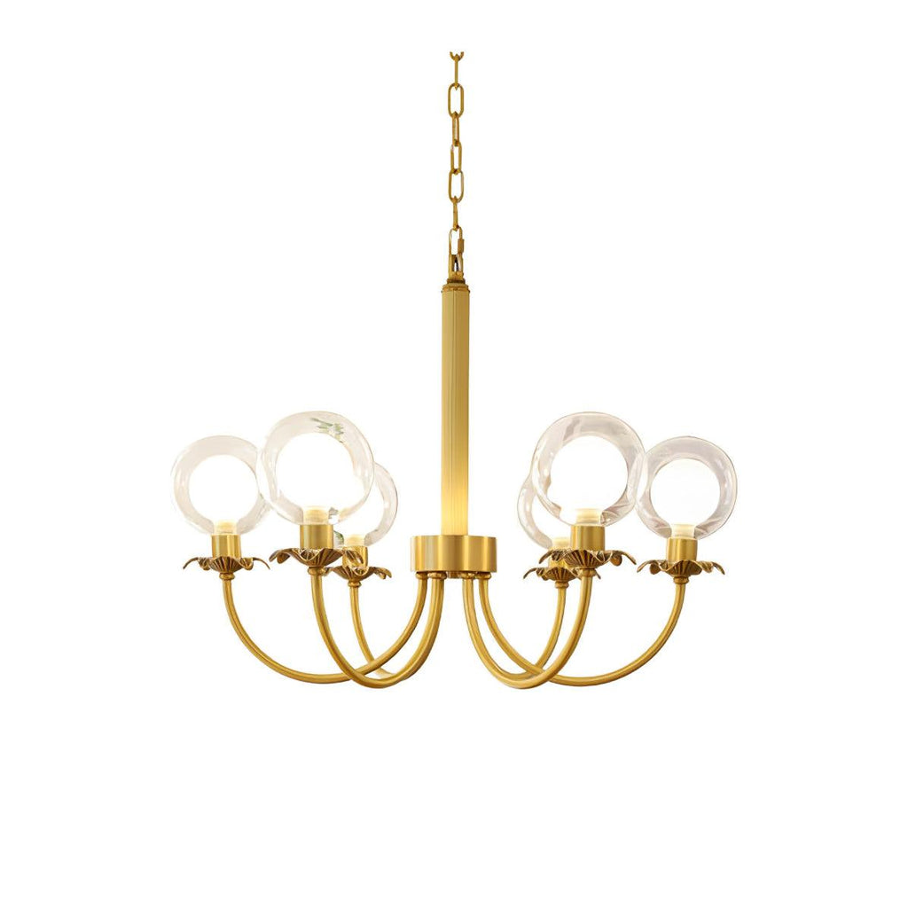 Idenaria Glass Chandelier-Moonnatur