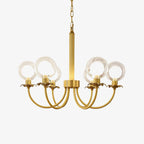 Idenaria Glass Chandelier-Moonnatur