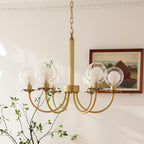 Idenaria Glass Chandelier-Moonnatur