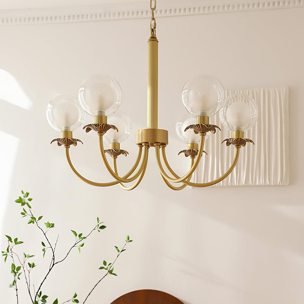 Idenaria Glass Chandelier-Moonnatur