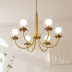 Idenaria Glass Chandelier-Moonnatur