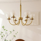 Idenaria Glass Chandelier-Moonnatur