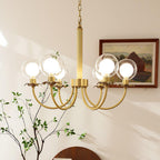 Idenaria Glass Chandelier-Moonnatur