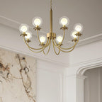 Idenaria Glass Chandelier-Moonnatur