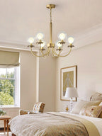 Idenaria Glass Chandelier-Moonnatur