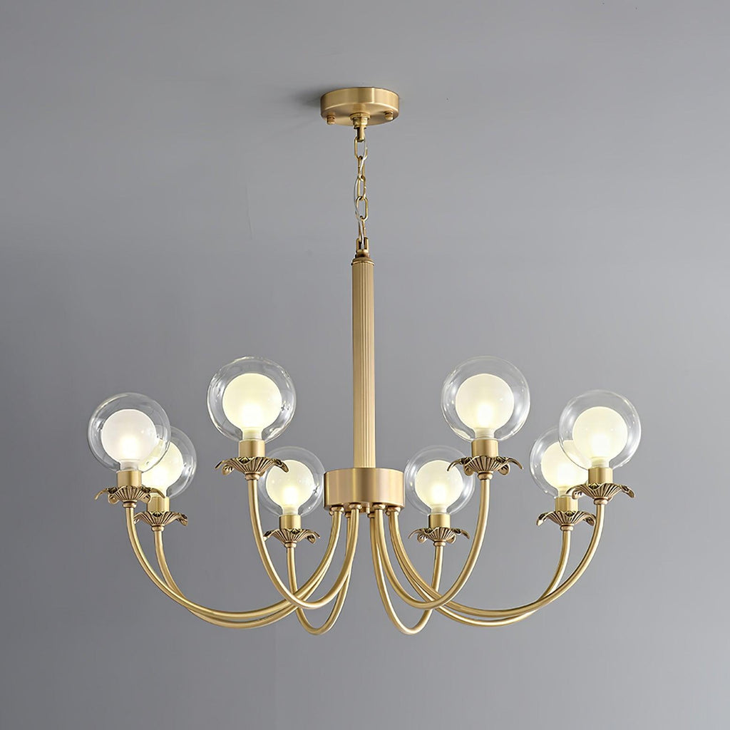 Idenaria Glass Chandelier-Moonnatur